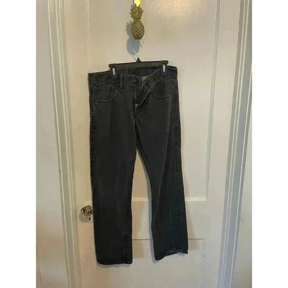 Levi's size 20 x 29 513 Slim Black Jeans - Picture 1 of 9